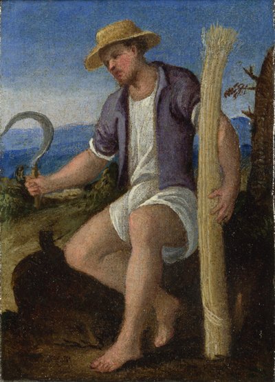 Práce měsíců: červen, c. 1580 od Italian Master