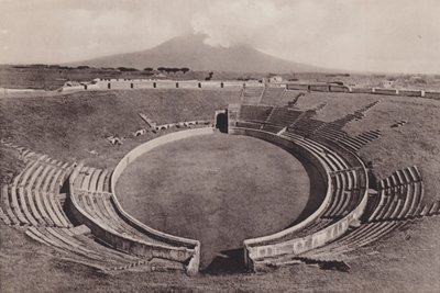 Anfiteatro, Amfiteátr (černobílá fotografie) od Italian Photographer