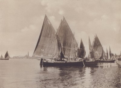 Rybářské lodě (černobílá fotografie) od Italian Photographer