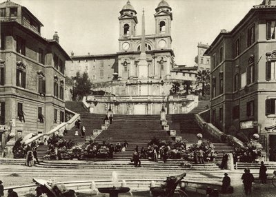 Kostel Trinita dei Monti od Italian Photographer