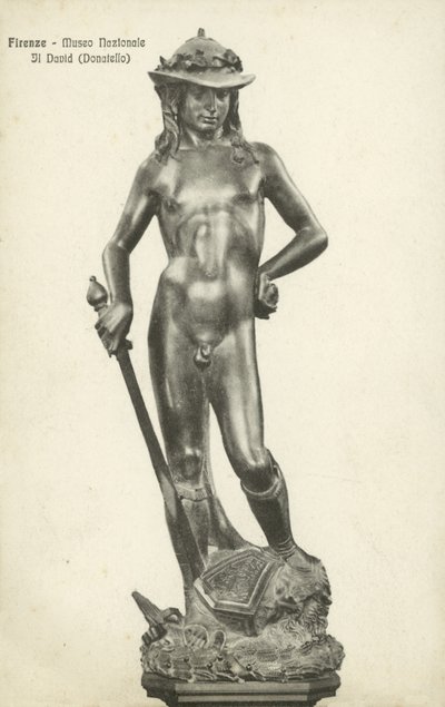Donatellův David (černobílá fotografie) od Italian Photographer