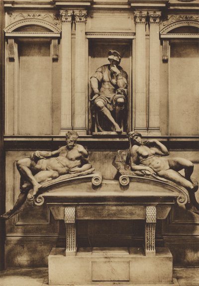 Firenze / Florencie: Medicejské kaple, Památník Lorenza de 