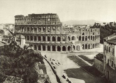 Flaviův amfiteátr nebo Koloseum od Italian Photographer