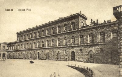 Florencie, palác Pitti od Italian Photographer
