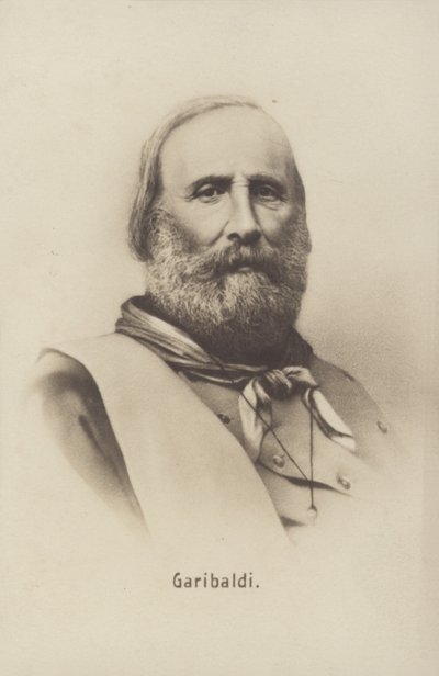 Giuseppe Garibaldi od Italian Photographer