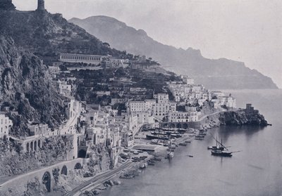 Itálie: Amalfi (černobílá fotografie) od Italian Photographer