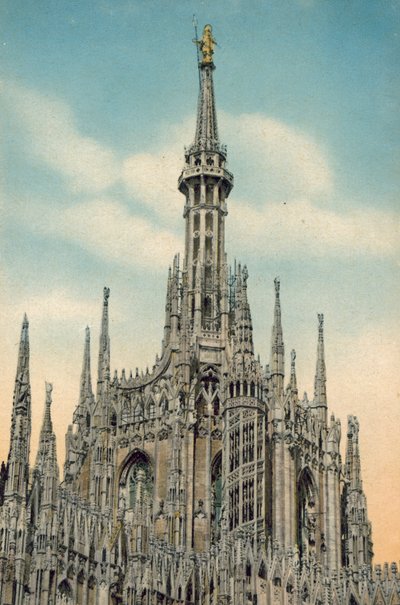 Milán / Milan: La Madonnina (barevné foto) od Italian Photographer