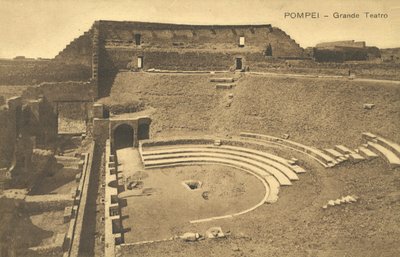 Pompeje, Itálie, Amfiteátr od Italian Photographer