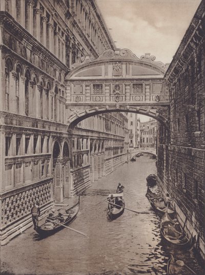 Most vzdechů (černobílá fotografie) od Italian Photographer