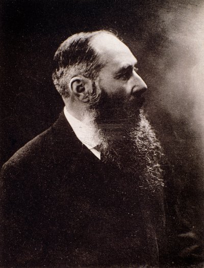 Portrét francouzského skladatele Guye Ropartze (1864-1955). od Italian Photographer