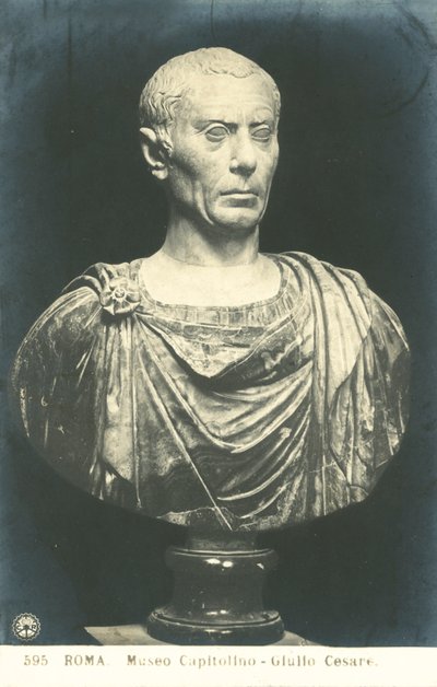 Řím, Kapitolské muzeum, Busta, Julius Caesar od Italian Photographer