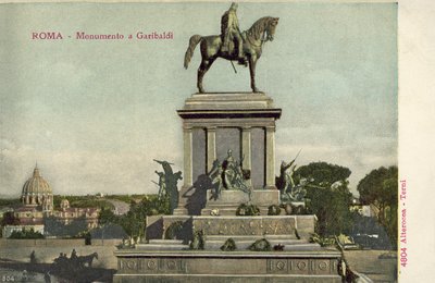 Řím, Itálie, Garibaldiho památník od Italian Photographer
