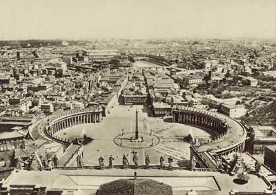 S Peters Square a Panorama města převzaté z Dome od Italian Photographer