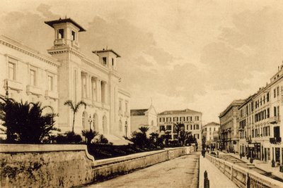 San Remo, Casino Municipale (černobílá fotografie) od Italian Photographer