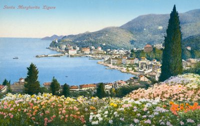 Santa Margherita Ligure, Itálie (barevné foto) od Italian Photographer