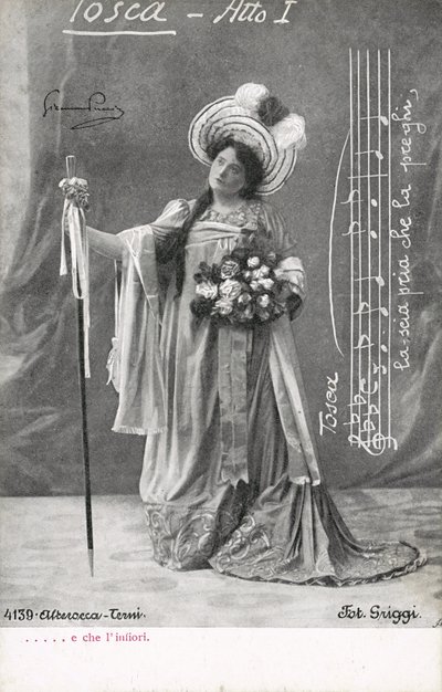 Scéna z Toscy (černobílá fotografie) od Italian Photographer