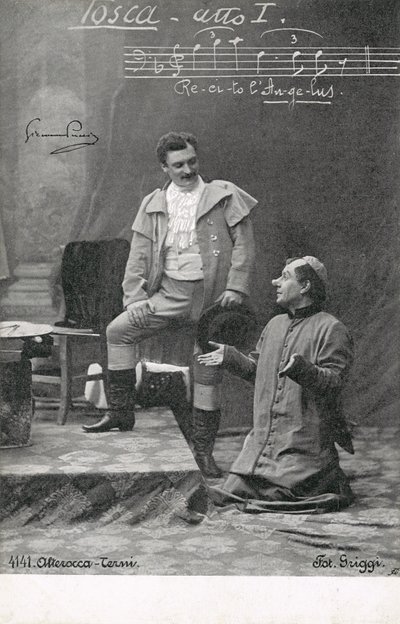 Scéna z Toscy (černobílá fotografie) od Italian Photographer