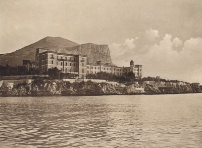 Sicílie / Sicílie: Villa Igea (č/b fotografie) od Italian Photographer