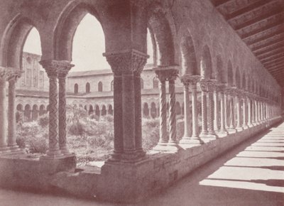 Sicílie: Kláštery, Monreale (čb fotografie) od Italian Photographer