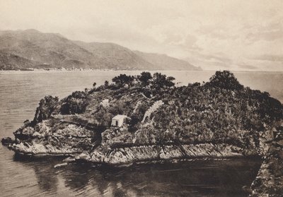 Taormina, Isola S Nicola (čb fotografie) od Italian Photographer