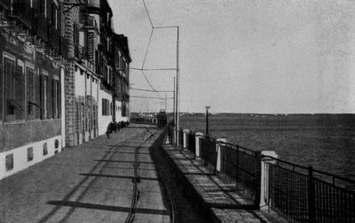 Taranto, Corso Vittorio Emanuele (černobílá fotografie) od Italian Photographer