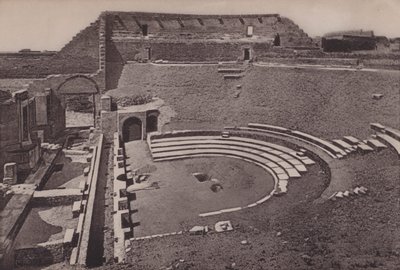 Teatro Tragico, Divadlo pro tragédie, dramata (čb foto) od Italian Photographer