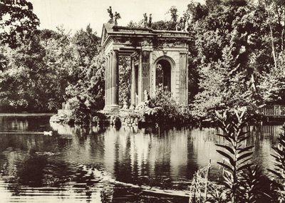 Chrám na jezeře vily Borghese od Italian Photographer