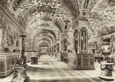 Vatikánská knihovna, I. sál od Italian Photographer