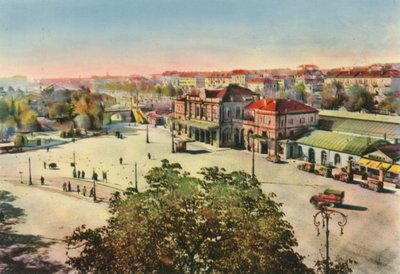 Turín - nádraží Porta Susa (barevné foto) od Italian Photographer