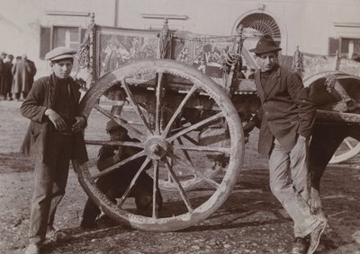Typický sicilský vůz, 1920 od Italian Photographer