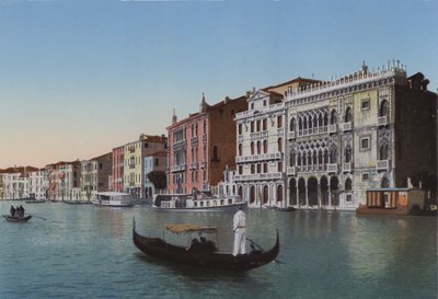 Venezia, Canal Grande, Palazzo Ca d"Oro od Italian Photographer