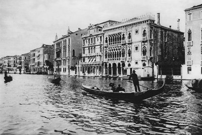 Benátky, Canal Grande a Ca d