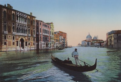 Venezia, Canal grande dall"Accademia, Palazzo Franchetti od Italian Photographer