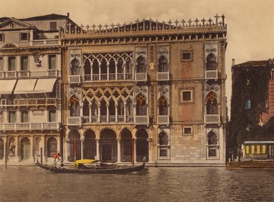 Venezia / Benátky: Palazzo ca