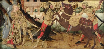 Achilles se loučí s Briseis, Umbrianská škola od Italian School