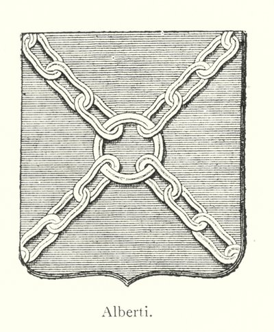 Alberti (rytina) od Italian School