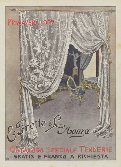 A Frette  C (barevná litografie) od Italian School