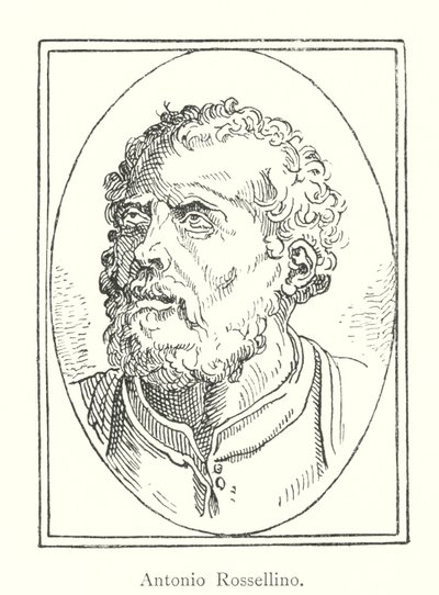 Antonio Rossellino (rytina) od Italian School