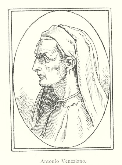 Antonio Veneziano (rytina) od Italian School