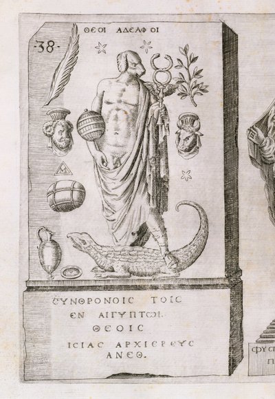 Apollo s hlavou psa, 1589 od Italian School