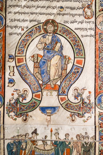 BENEDICIONÁL, 11. století (pergamen) od Italian School