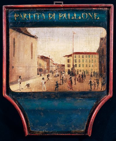 Míčový zápas, Itálie od Italian School