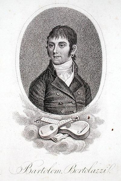 Bartolomeo Bortolozzi (nar. 1773) rytý Scheffnerem (rytina) od Italian School