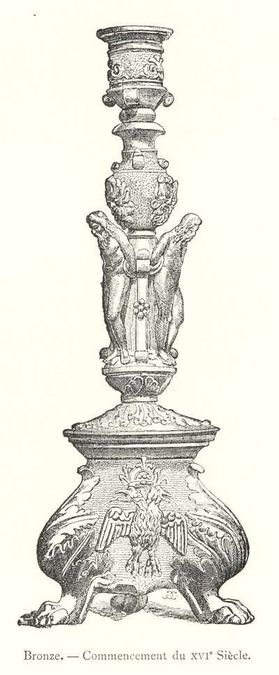 Bronz, počátek XVI. století (rytina) od Italian School