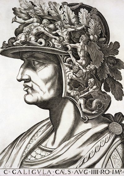Caligula Caesar (12-41 nl), 1596 od Italian School