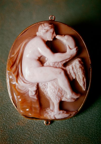 Cameo of Leda and the Swan (agát) od Italian School