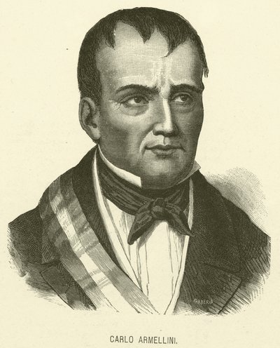 Carlo Armellini (rytina) od Italian School