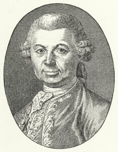 Carlo Gozzi , italský dramatik (rytina) od Italian School