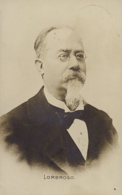 Cesare Lombroso (1835-1909), italský lékař a kriminalista od Italian School