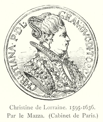 Christina Lotrinská od Italian School